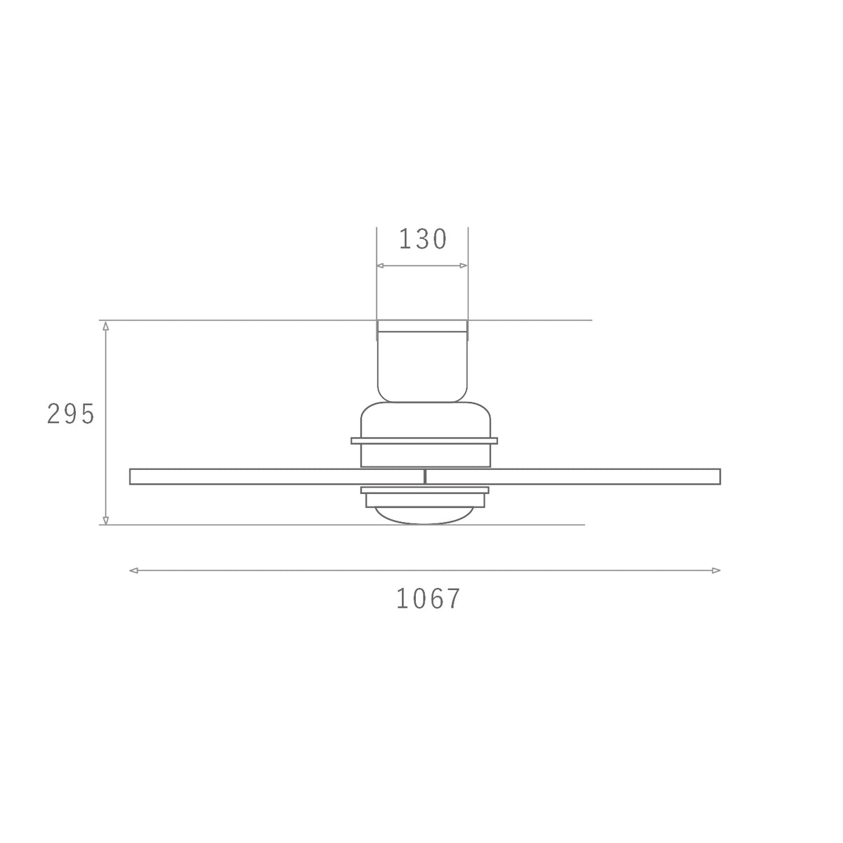 CF-006DC | BAR WOOD CEILING FAN バル ウッド シーリングファン