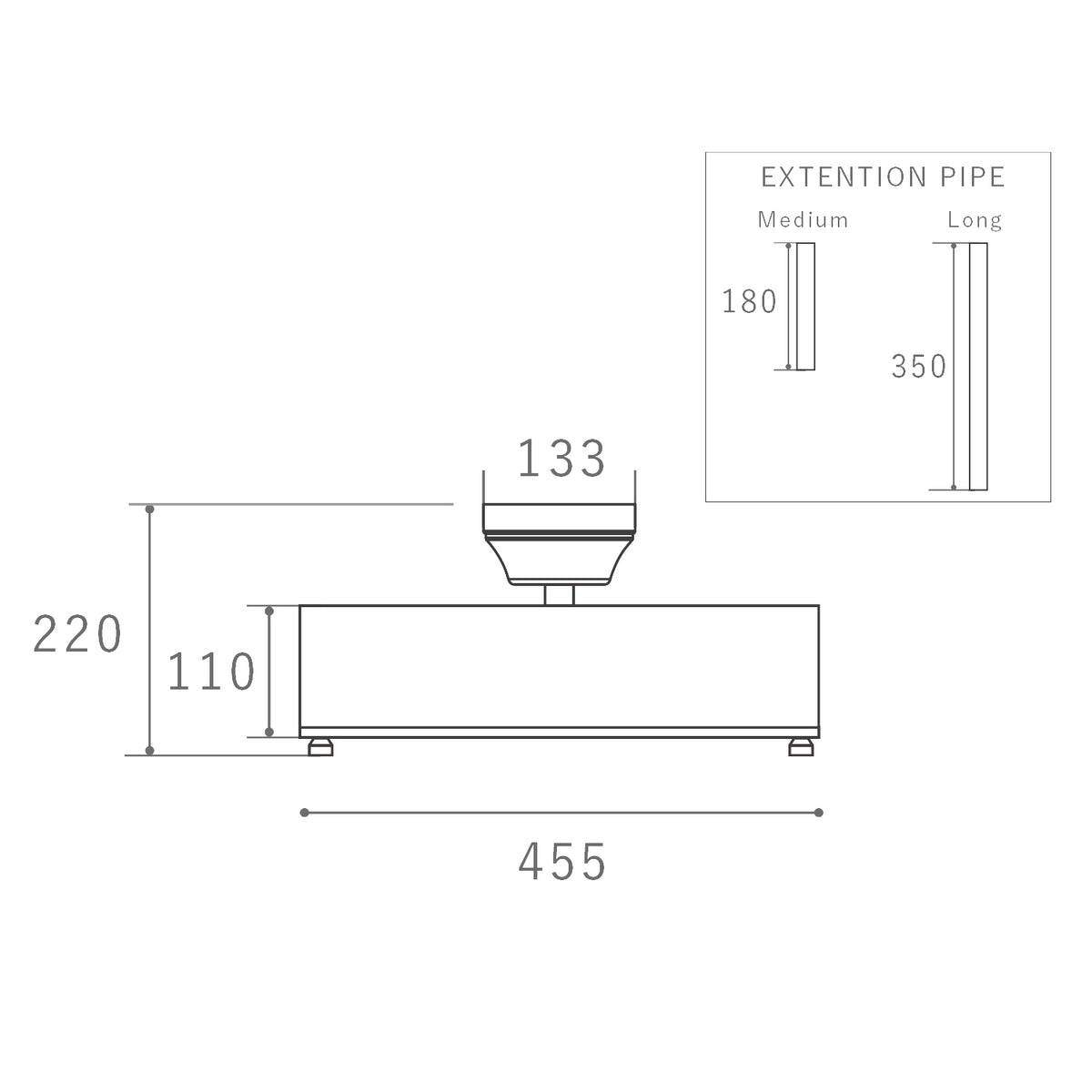 CM-009N | NEIL CEILING LAMP ニール シーリングランプ