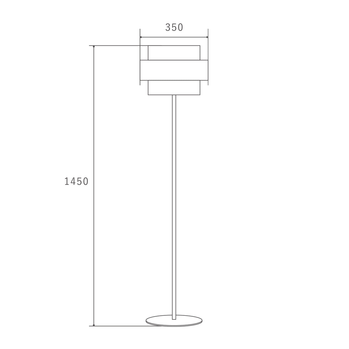 RN-005WAL | RIEDEN FLOOR LAMP リーデン フロアランプ