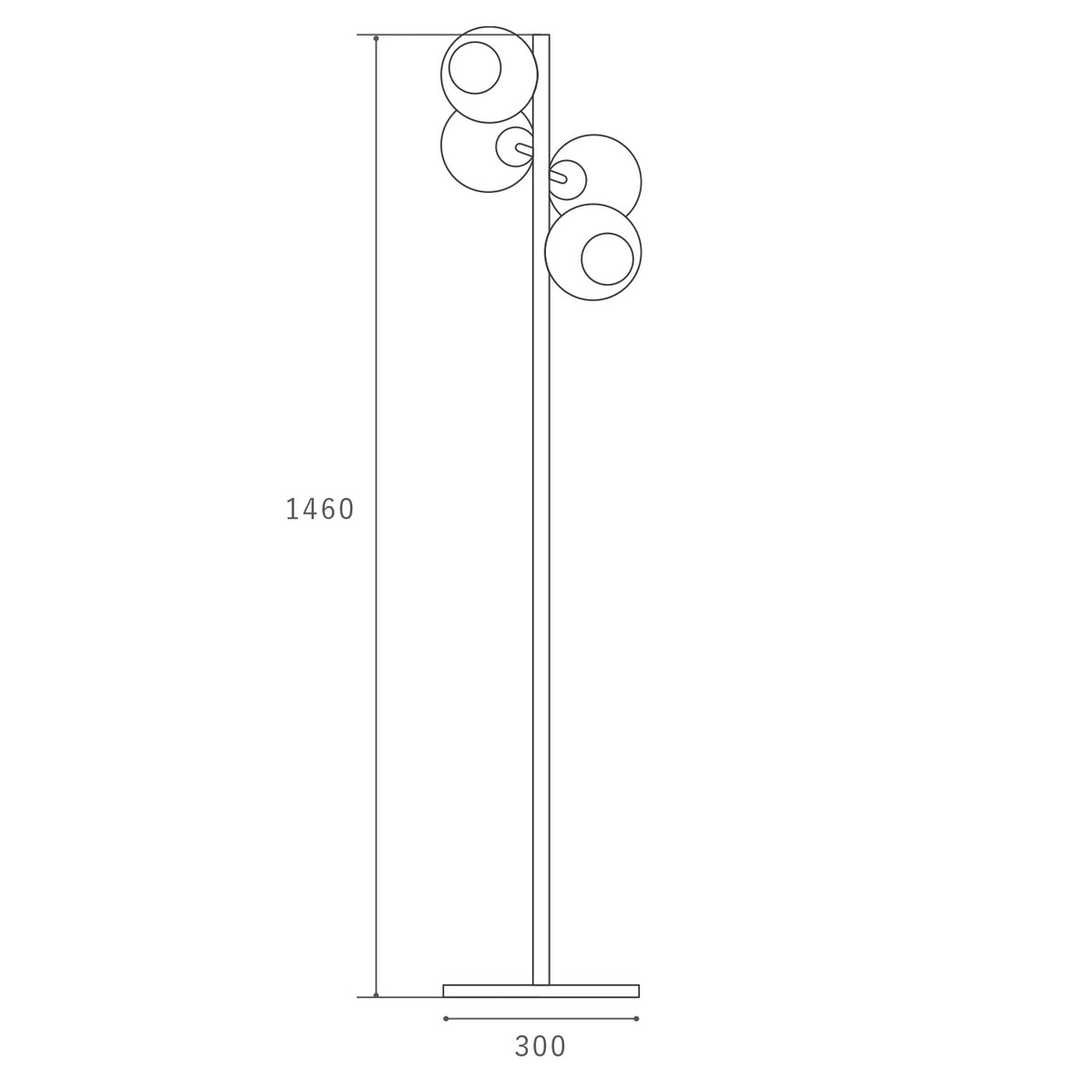 GS-023 | BIARRITZ FLOOR LAMP ビアリッツ フロアランプ
