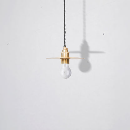 BRASS & CORD STEEL SHADE ブラス&コード スチールシェード ペンダントランプ