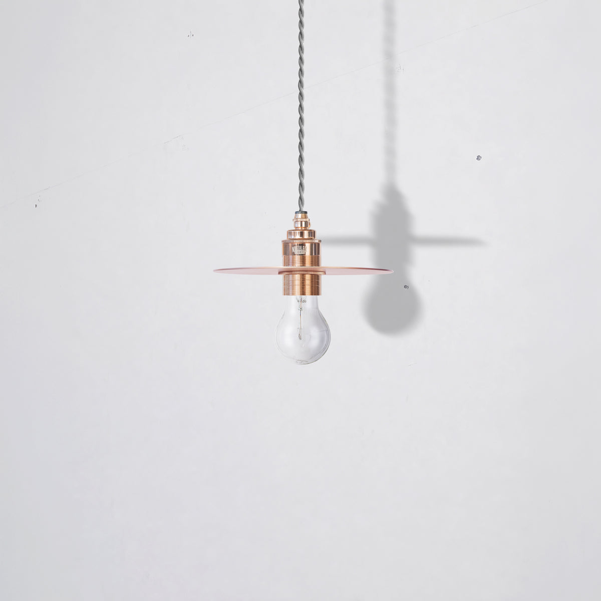 BRASS & CORD STEEL SHADE ブラス&コード スチールシェード ペンダントランプ