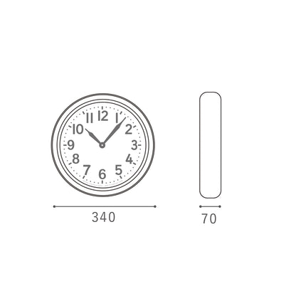 HK-001 | HK HORO CLOCK HK ホーロー クロック