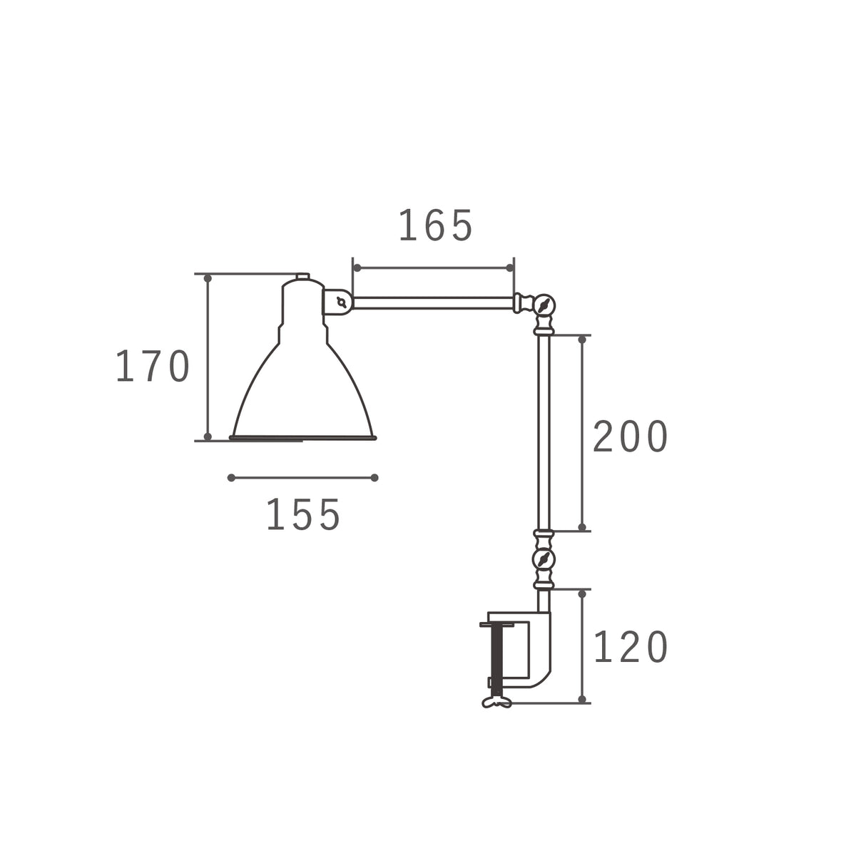 EN-007D | INDUSTRY DESK LAMP インダストリー デスクランプ
