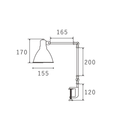 EN-007D | INDUSTRY DESK LAMP インダストリー デスクランプ