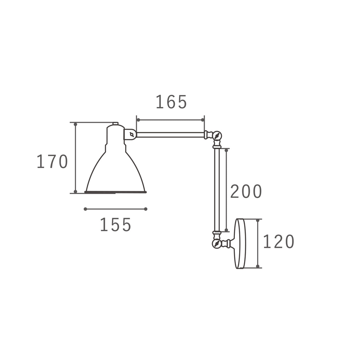 EN-007W | INDUSTRY WALL LAMP インダストリー ウォールランプ