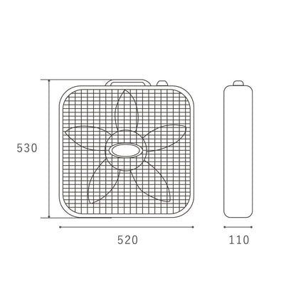 LASKO 3733 | LASKO BOX FAN 3733 ラスコ ボックスファン 3733
