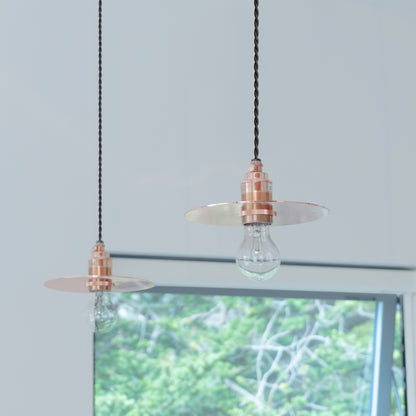 BRASS & CORD STEEL SHADE ブラス&コード スチールシェード ペンダントランプ