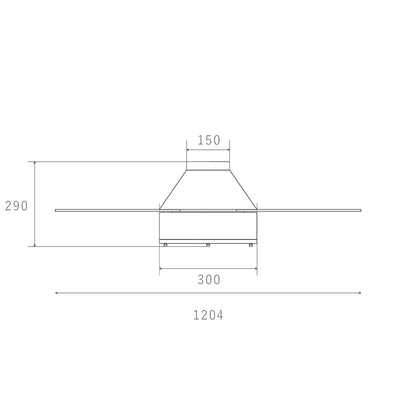 CF-008SV | NEIL CEILING FAN ニール シーリングファン