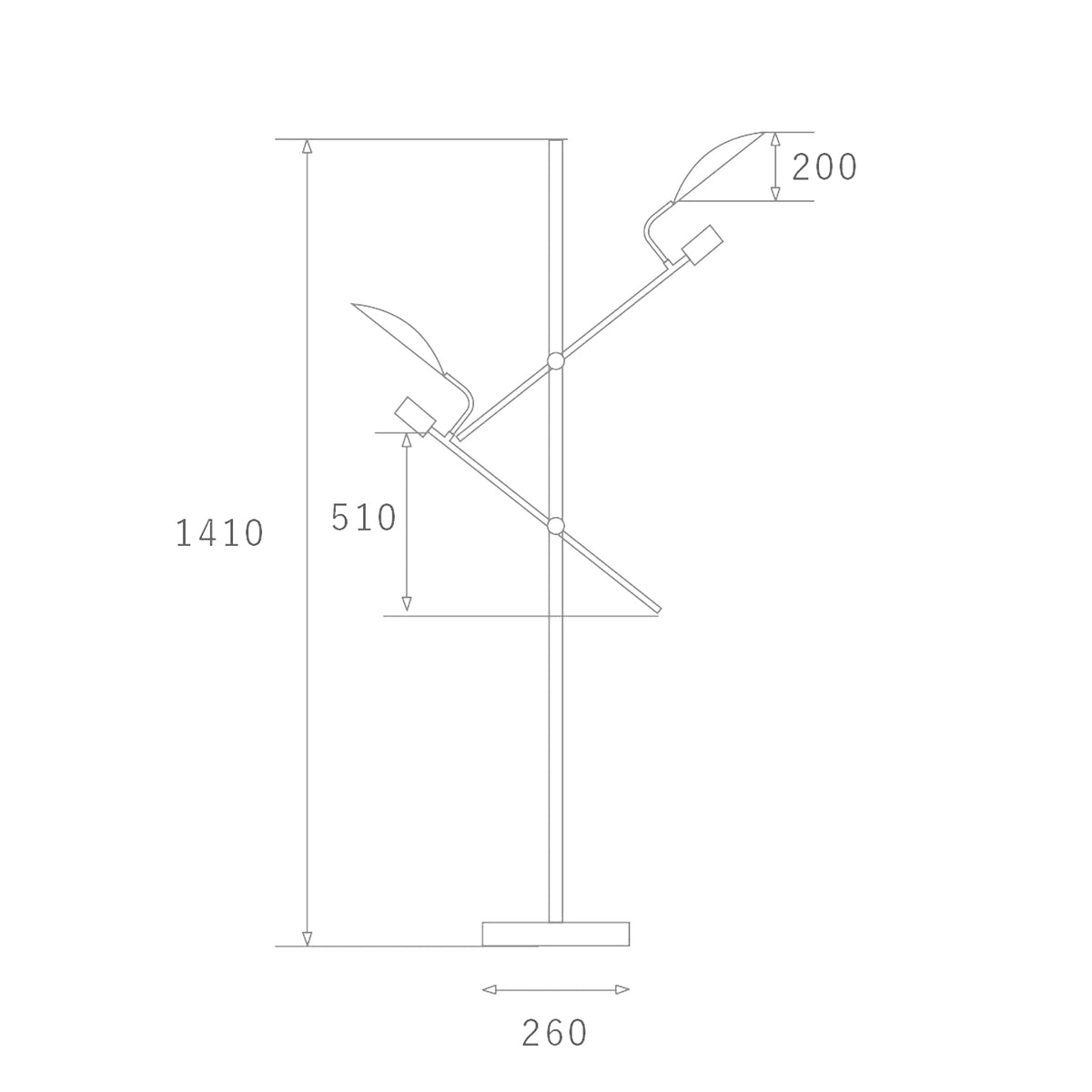 FP-007 | POLDER FLOOR LAMP ポルダー フロアランプ