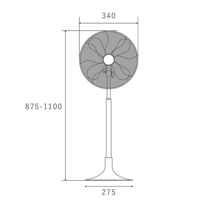 RF-0213 | RETRO FAN FLOOR レトロファン フロア