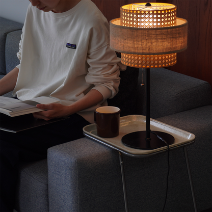 RN-006 | RIEDEN TABLE LAMP WALNUT リーデン テーブルランプ