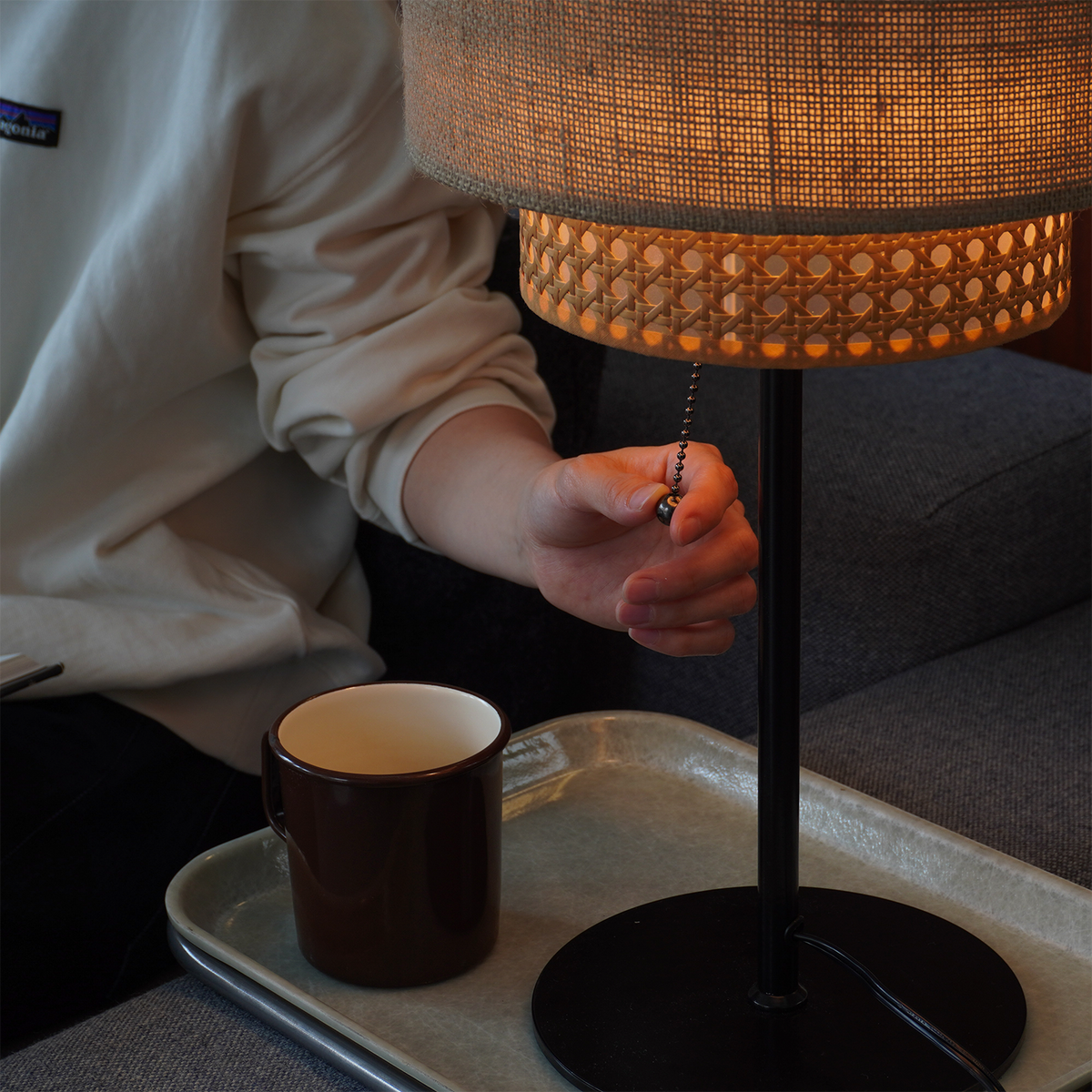 RN-006 | RIEDEN TABLE LAMP WALNUT リーデン テーブルランプ