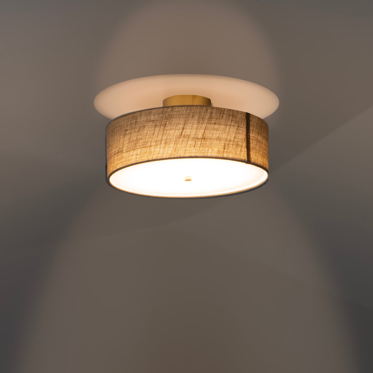 ER-002 | RIEDEN UNO LINEN　リーデン ウノ シーリングランプ リネン