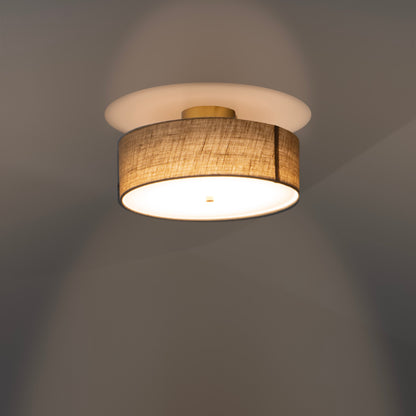 ER-002 | RIEDEN UNO LINEN　リーデン ウノ シーリングランプ リネン