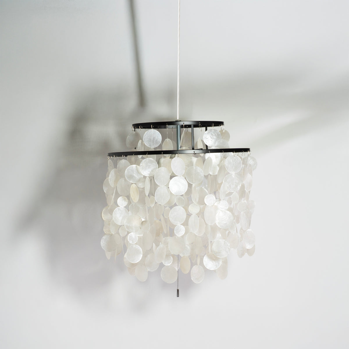 LCLP007WH BK｜SHELL LAMP WHITE BLACK シェルランプ ホワイト ブラック ペンダントランプ