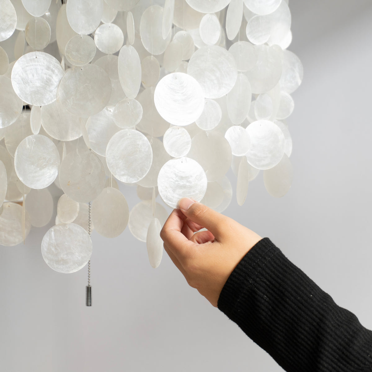 LCLP007WH BK｜SHELL LAMP WHITE BLACK シェルランプ ホワイト ブラック ペンダントランプ