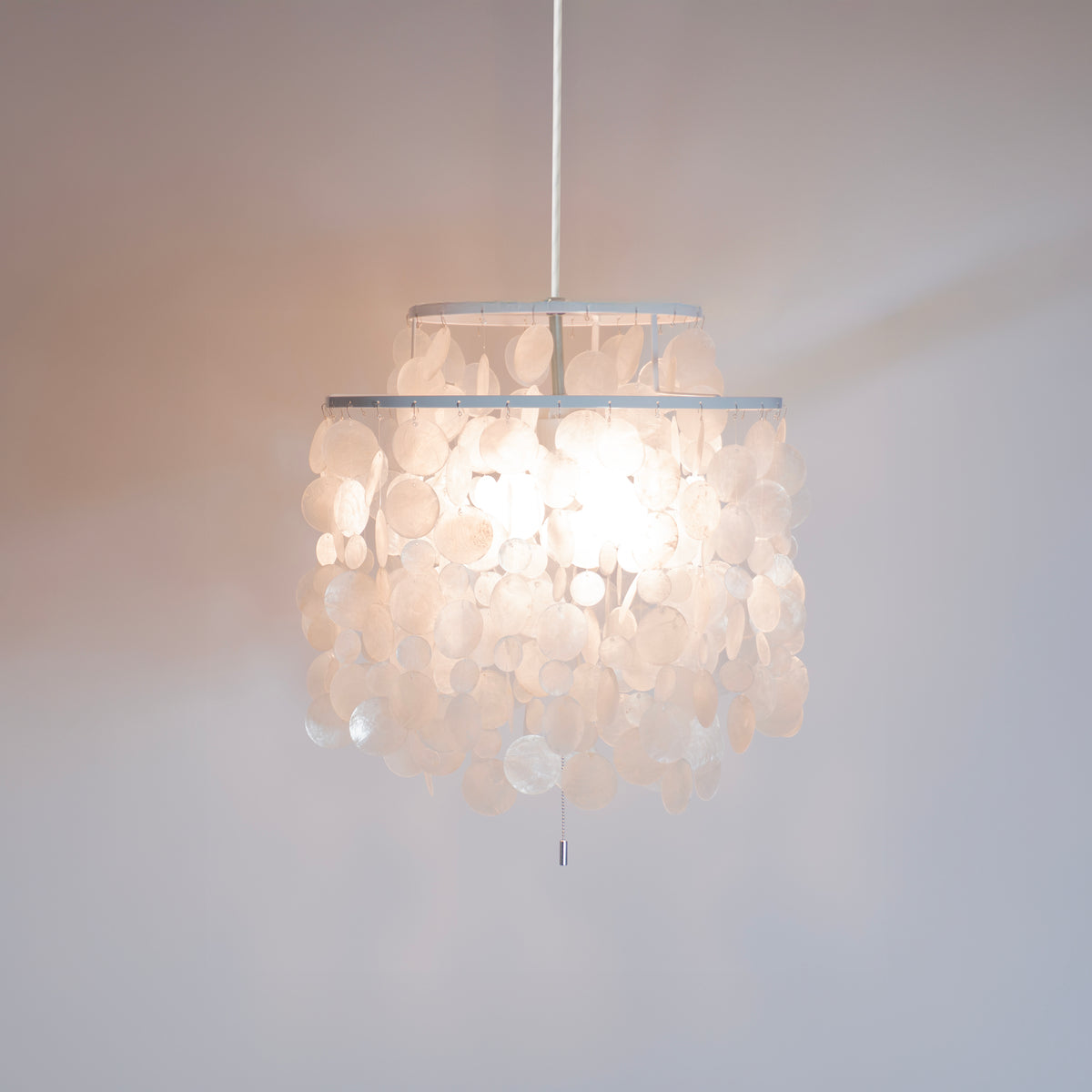 LCLP007WH BK｜SHELL LAMP WHITE BLACK シェルランプ ホワイト ブラック ペンダントランプ
