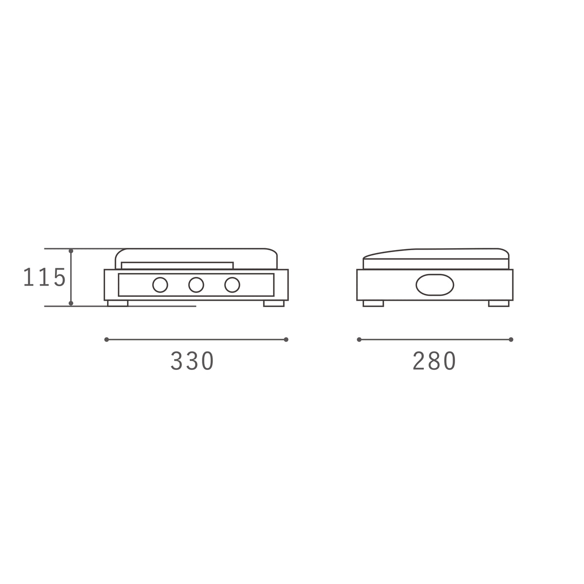 GAD001 | Brad Retro record player ブラッド レトロ レコードプレーヤー