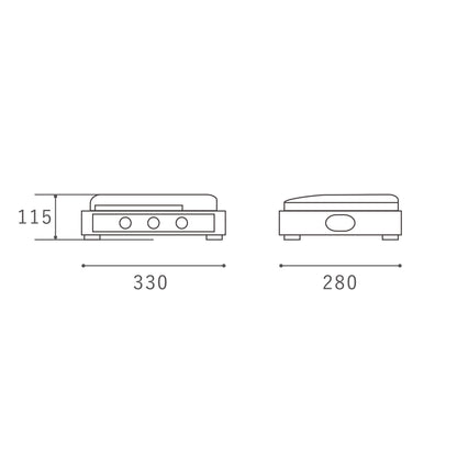GAD001 | Brad Retro record player ブラッド レトロ レコードプレーヤー