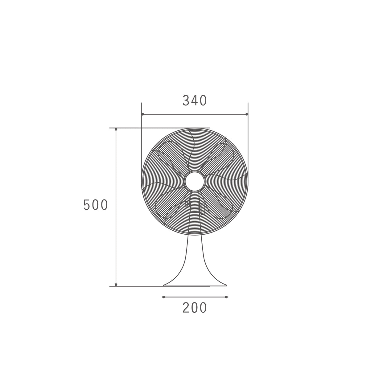 RF-0113 | RETRO FAN TABLE レトロファン テーブル