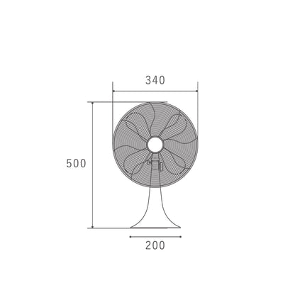 RF-0113 | RETRO FAN TABLE レトロファン テーブル