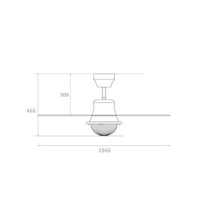 CF42-DC003 | VENICE CEILING FAN ヴェニスシーリングファン